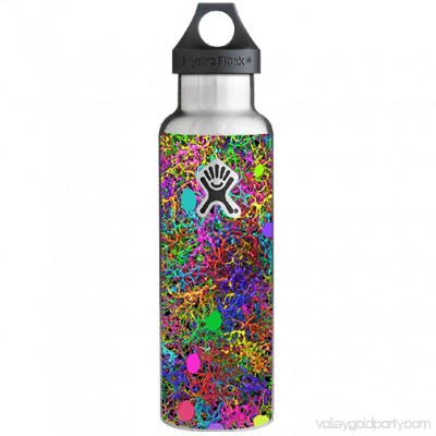 Skins Decals For Hydro Flask 21Oz Standard Mouth / Paint Splatter